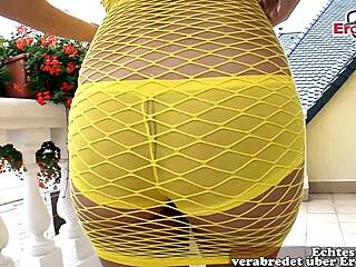 Skinny Milf In Anal Threesome With Small Tits.