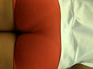 Hot Girl's Ass In Tight Shorts At Market!