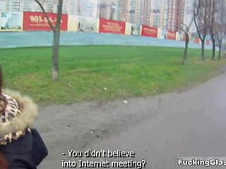 Can You Believe Teeny Dania Gets Nailed on a Balcony?