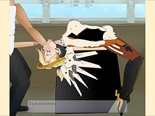 I love overwatch mercy deepthroat hentai scenes