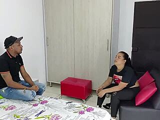 My employee turns nympho, loving her tight coño