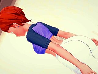 Gwen Tennyson plays with dick solo 😏