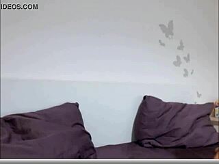 Watch this teen on webcam chatting provocatively.