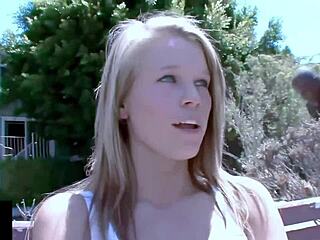 tight little slut pushed to edge with deep anal spit-roasting 😈