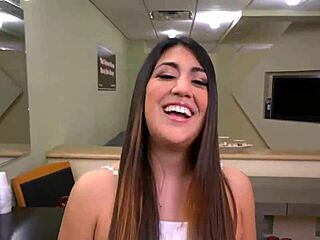 Big ass latina teen get anal from twink