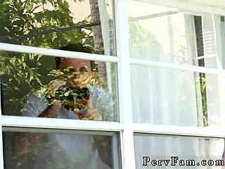 Teen pounded by huge cock, what a mess!