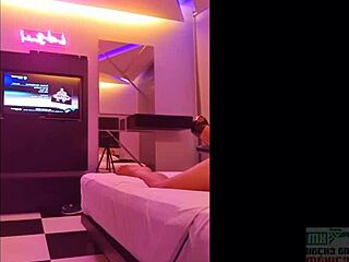 I watched Karlita, the hotwife, smoke a cock while her husband sat, then she fucked me in her black garter.