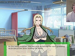 In The Naruto Game Jikage Rising Uncensored, Anko Threatened My Life While Doing Bdsm Blowjob And Doggystyle