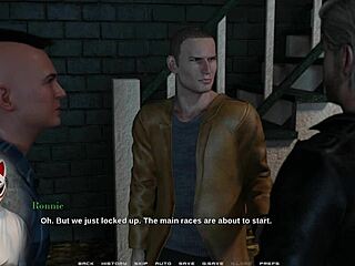 Race of life episode 7, racing with big boobs