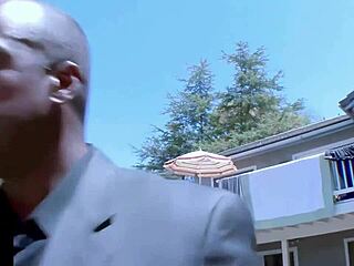 tight little slut pushed to edge with deep anal spit-roasting 😈