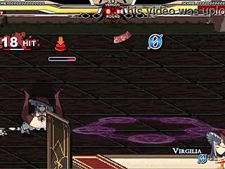 JESSICA battles WARUGIRIA in paid character scene, leading to intense cumshot