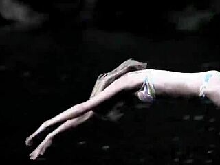 is this supernatural sexy bikini girl swimming too alluring?