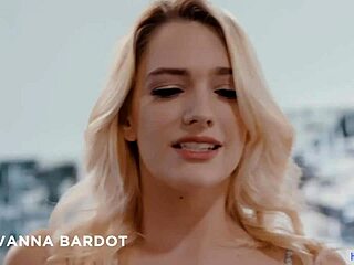 lesbian girl licks ass and pussy preparing for threesome