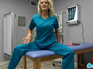 Blonde Nurse420 Masturbates at Hospital During Lunch