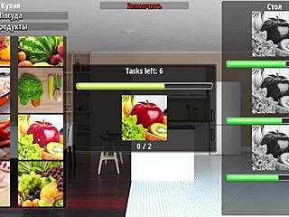 exploro la casa de la chica en este juego hentai cachondo