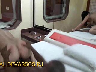 casal cuckold from rio having fun in motel with friend