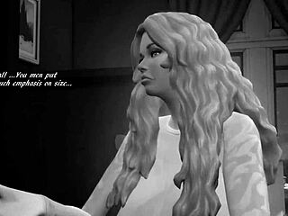 I crave that milf's big tits in this christmas parody fucking