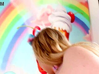 Harlow West's Pov Blowjob With Big Dick And Cum Swallow