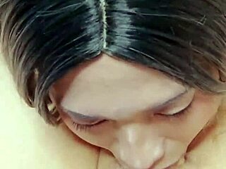 crossdresser taking on a giant dick, whoa, it’s intense!