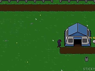 Babe With Silver Hair In Anime Cosplay Sex Game