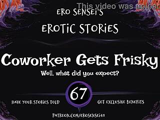 Frisky Coworker In Erotic Audio Session