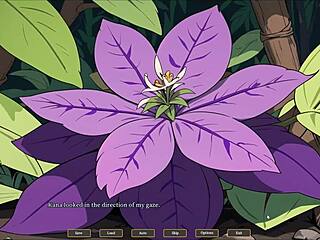 Tomboy gets creampied in forest hentai scene