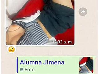 College Teen Begs for Better Grade with Big Tits