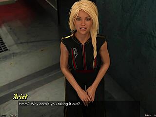 Wow! Zasažená blond panna deepthroatuje monstr čurák ve vesmíru!