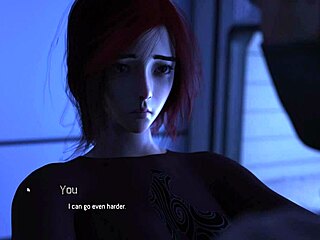 Projekt passion big ass redhead gets fucked standing up with foot on wall, featuring femdom feet and creampie.