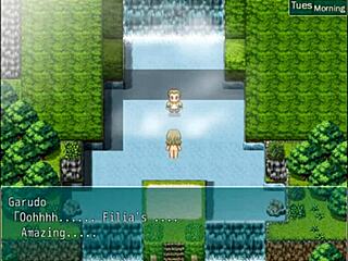 Obedient filia appears in ntrpg 2 anime game with fantasy world setting. The game features interactive gameplay