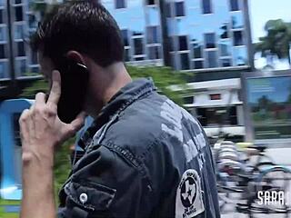 Chesty Cougar Sara Jay Gets Wet Pussy Pounded After Date