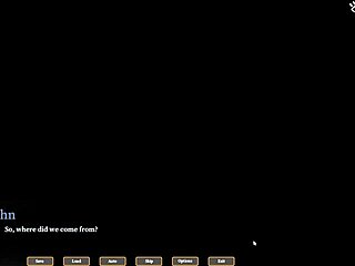 Tomboy gets creampied in forest hentai scene