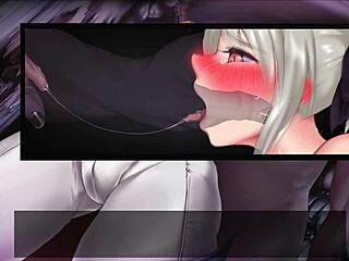 game scene no 1: noble-minded pure monster girl knightess phinea trapped by dullahan