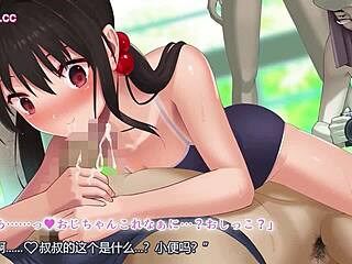 Swimsuit girls in anime style 😍