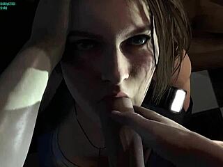 Check out Jill Valentine's interrogation parody