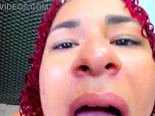 Uh, givin’ a deep blowjob, ya know, so intense!