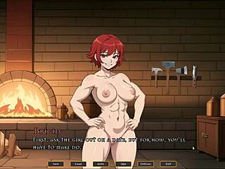 tomboy dominates with titjob in kitchen forge