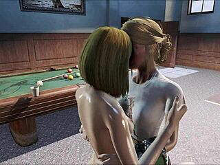 I Am Katsu and Emogene in This Fallout 4 Lesbian Anime Hentai Scene