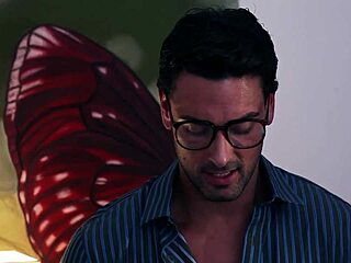 I watched Chastity Lynn get her hairy pussy fingered and drilled in the paint scene