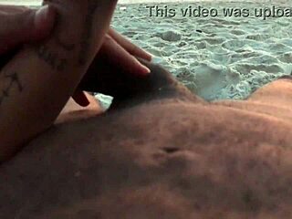 Couple Shows Off On Beach Joke Ends Badly!