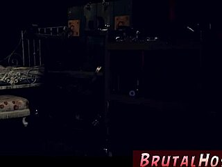 Rough virgin bondage handjob on tiny Latina teen Gina