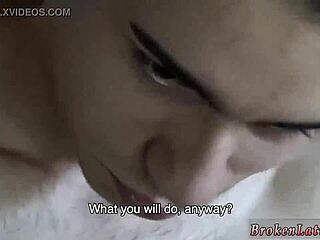 A businessman takes a gamble in hardcore gay bareback sex