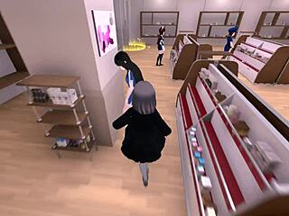 Sereka-san exposes in naked coat without being noticed!