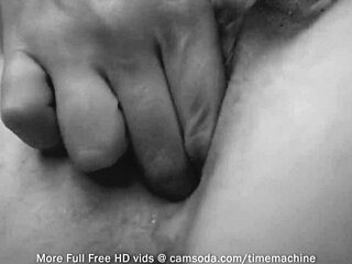 Watch amateur housewife finger her shaved pussy to climax. Does she use toys in her asshole?