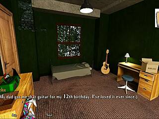 Být kreténem Chick Route 3 s brunetkou anime postavou