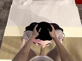 Kamado Nezuko in 3D hentai animation with big tits ass pov from Kimetsu no Yaiba