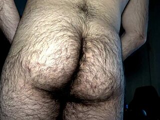 louivmane hairy gay bear body tour with ass worshiping 😈