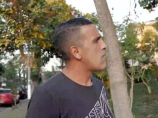 Petite 18+ latina leticia ferola does street program with tony tigrao