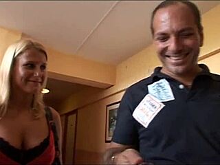 Dirty Blonde Gets Cumshot