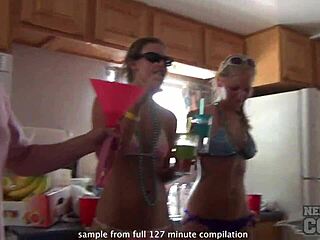 Teen Girl April Poses Naked With Tanned Body In Outdoor Compilation